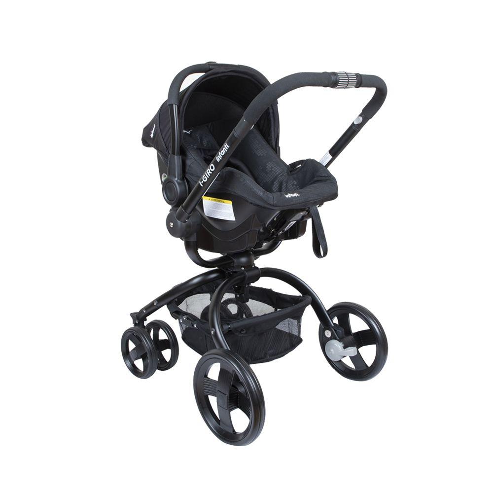 Coche Travel System I-giro Bright Black Infanti-1