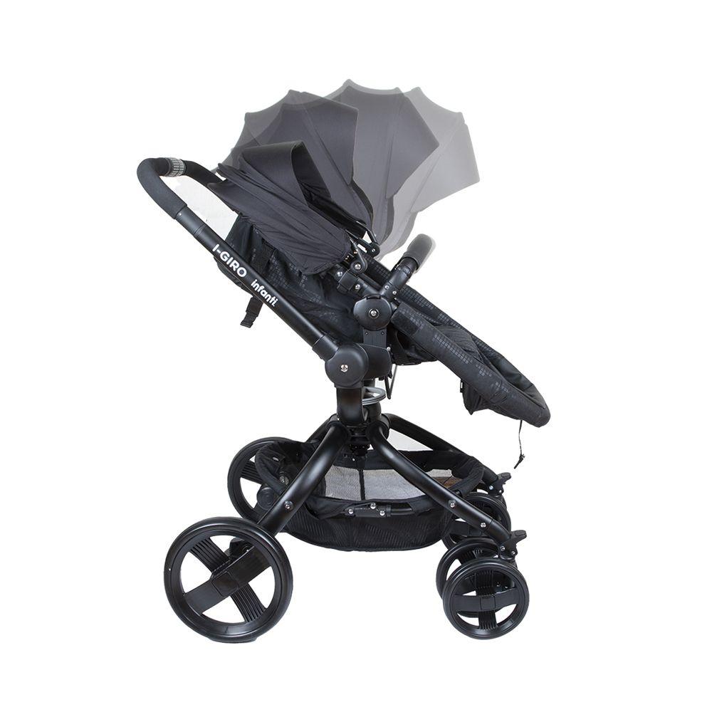 Coche Travel System I-giro Bright Black Infanti-2
