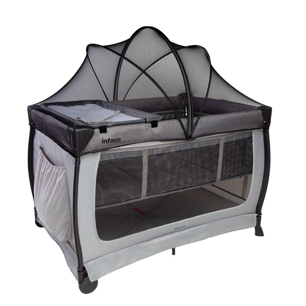 Cuna Playard Bellina Grey Night Infanti-0