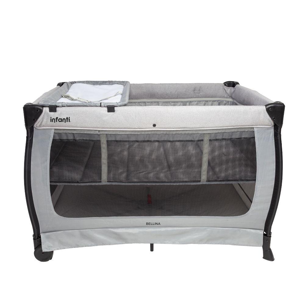 Cuna Playard Bellina Grey Night Infanti-3