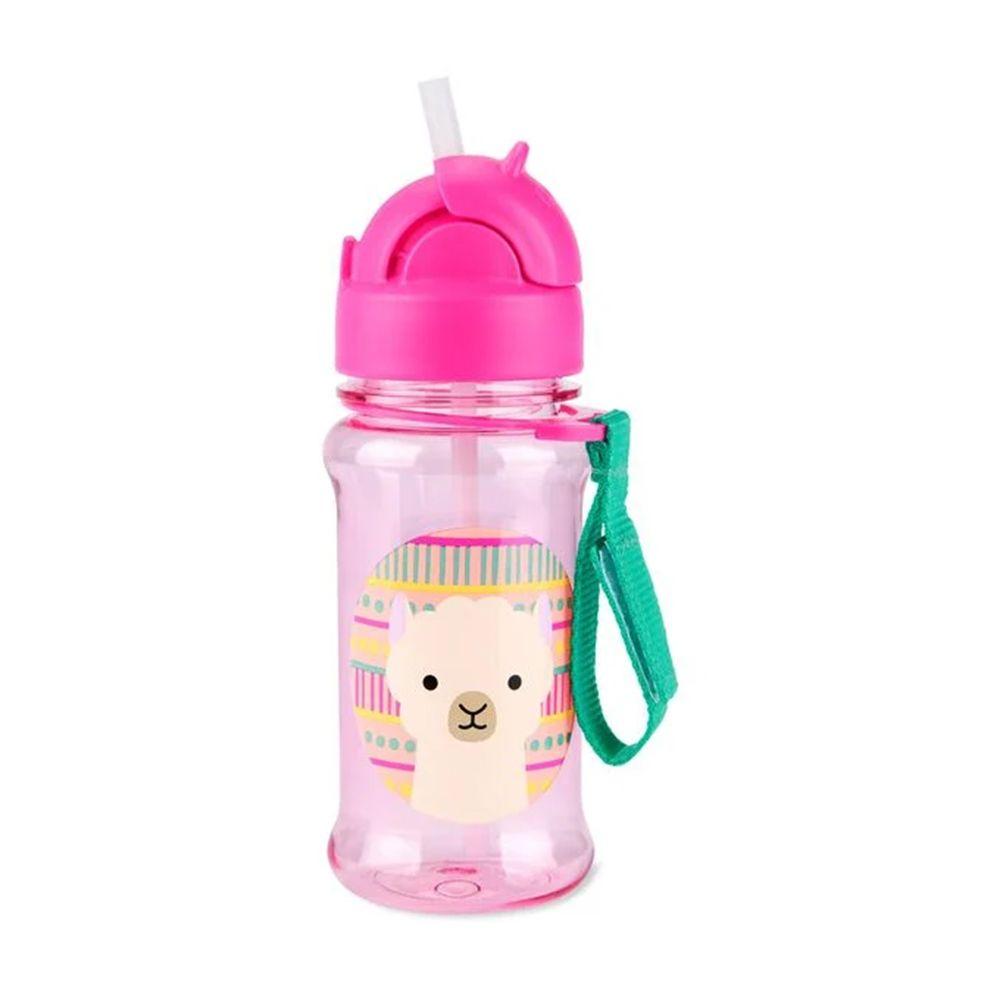 Botella con Bombilla Zoo Tritan Renew - Llama Skip Hop-0
