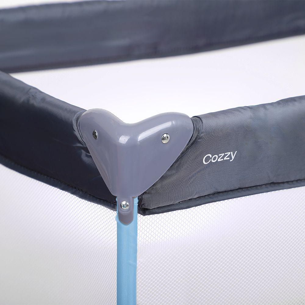 Cuna Playard Cozzy Light Blue Cosco-3