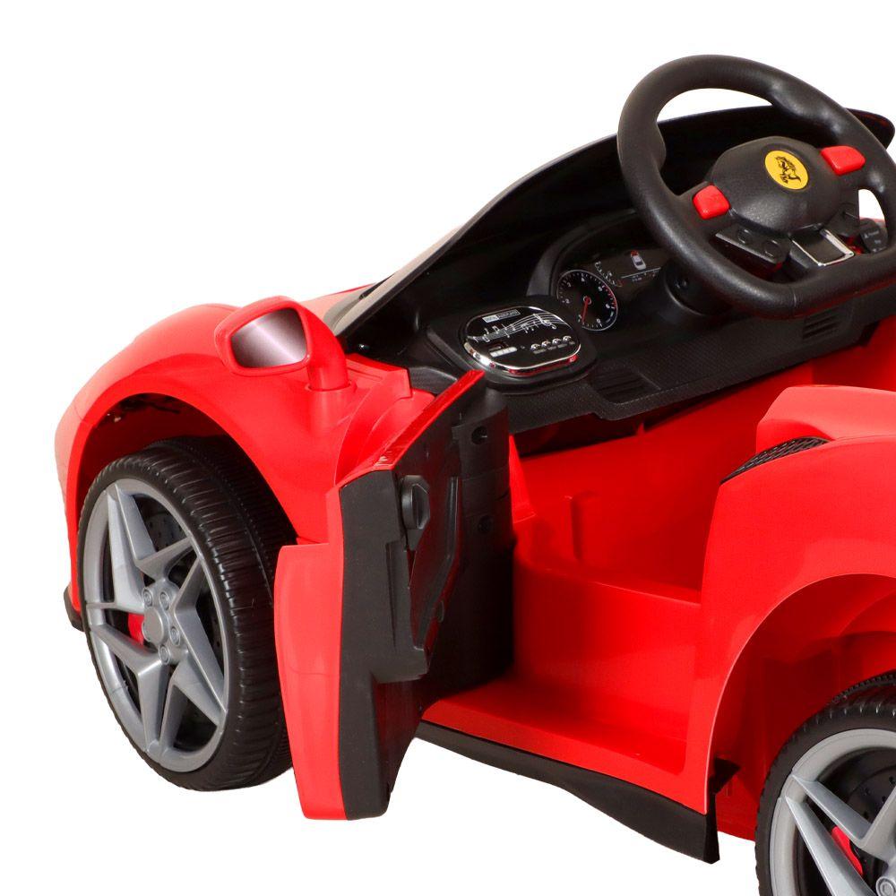 Auto Eléctrico Ferrari Rojo 12V Infanti-6