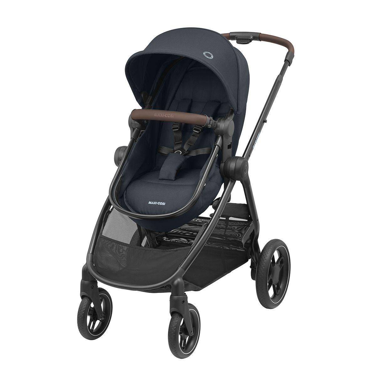 Coche Travel System Zelia 3 + Pebble 360° + Family Fix Graphite-2