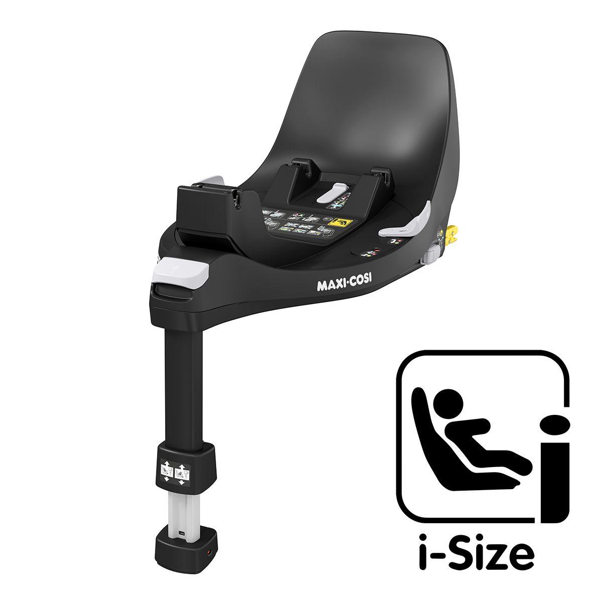 Coche Travel System Zelia 3 + Pebble 360° + Family Fix Graphite-4
