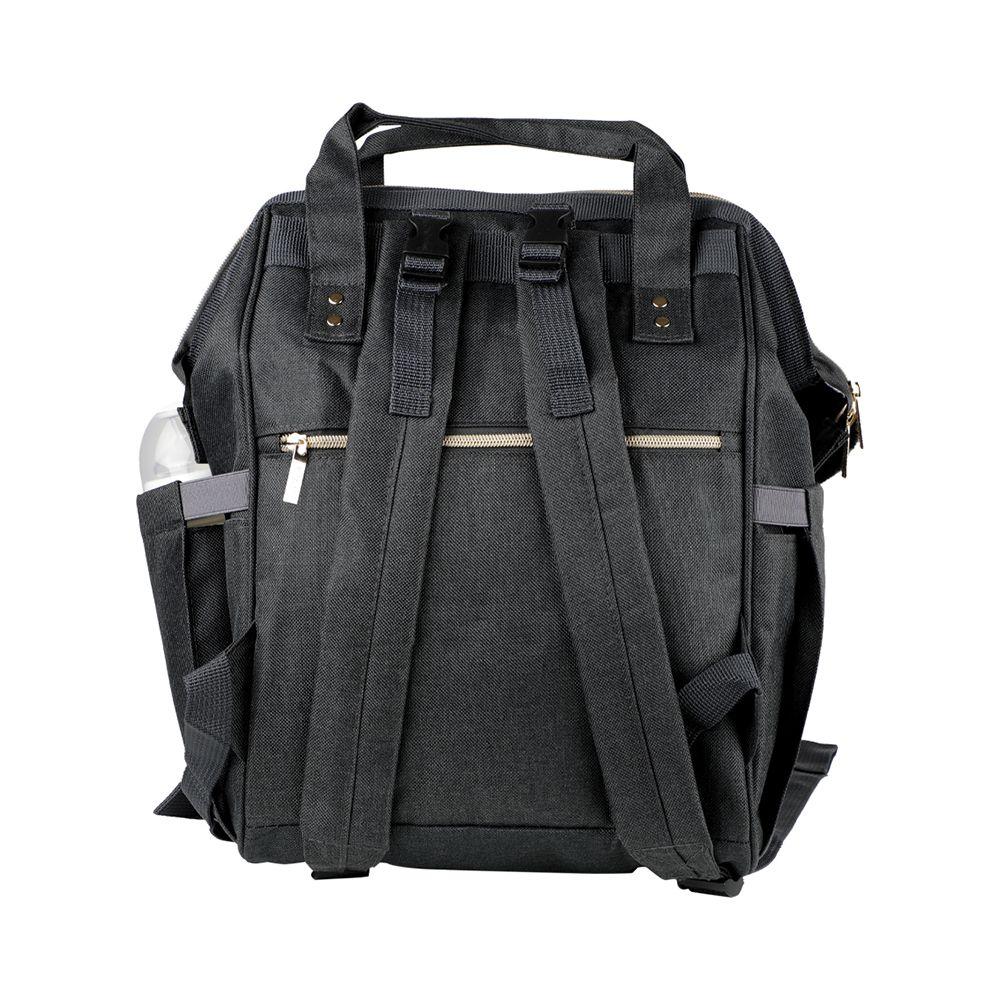 Mochila Pañalera Open Negra Infanti-4