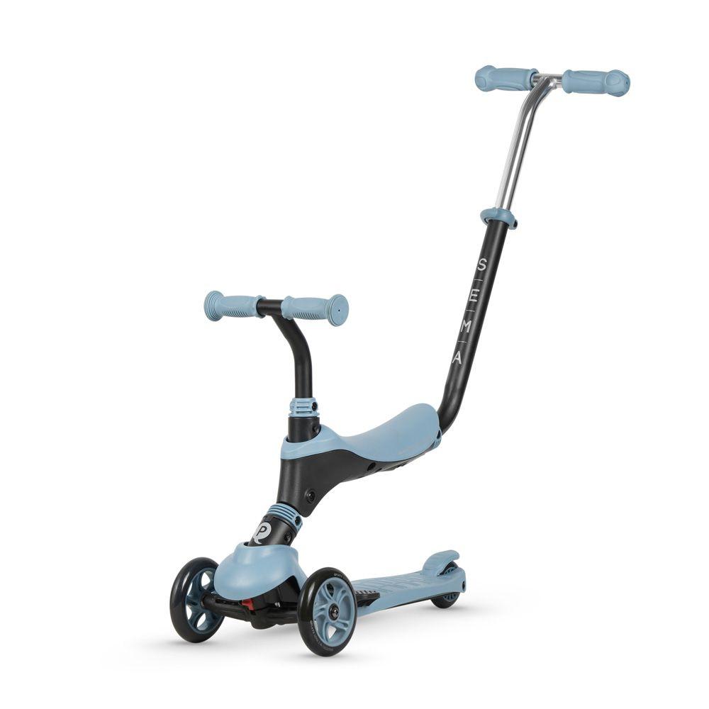 Scooter Sema 5 en 1 Celeste Qplay-3