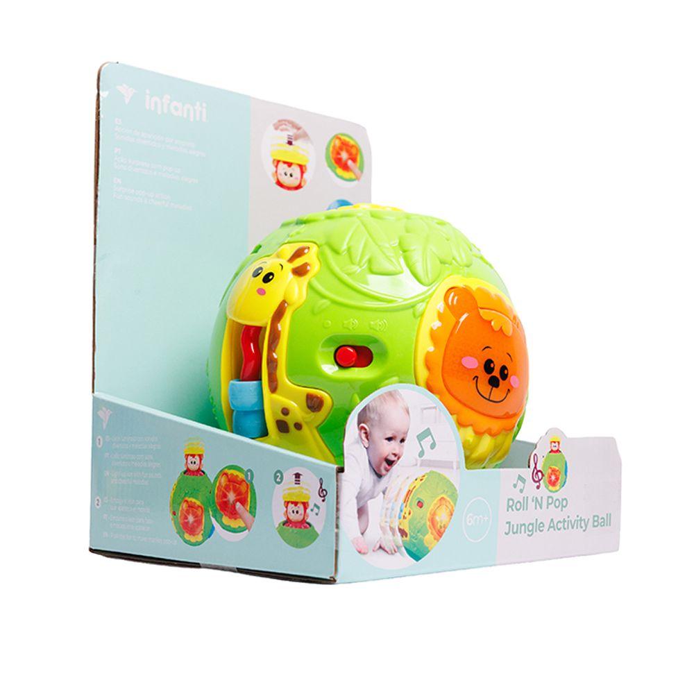 Pelota de Actividades de la Jungla Roll 'N Pop Infanti-5