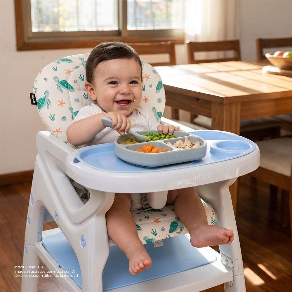 Silla Comer Alta Sit-Up Plus Azul Infanti-6