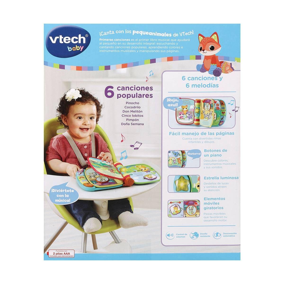 Libro Interactivo Primeras Canciones Vtech-5