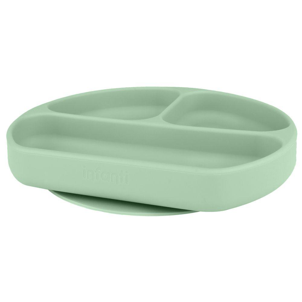 Plato Con Divisiones Verde Infanti-3