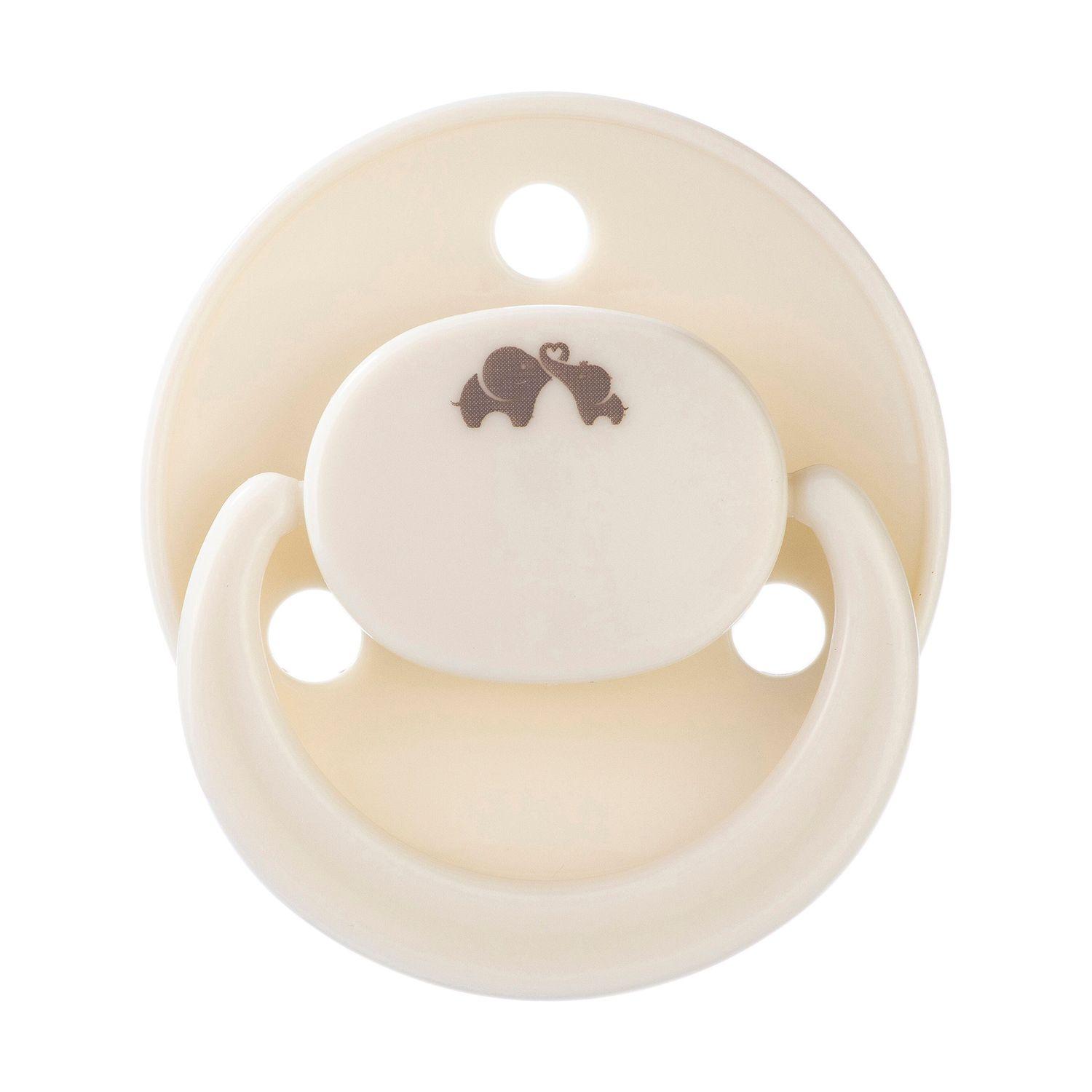 2 Chupetes Reversibles Silicona 6+ Azul/Arena Bebé Confort-3