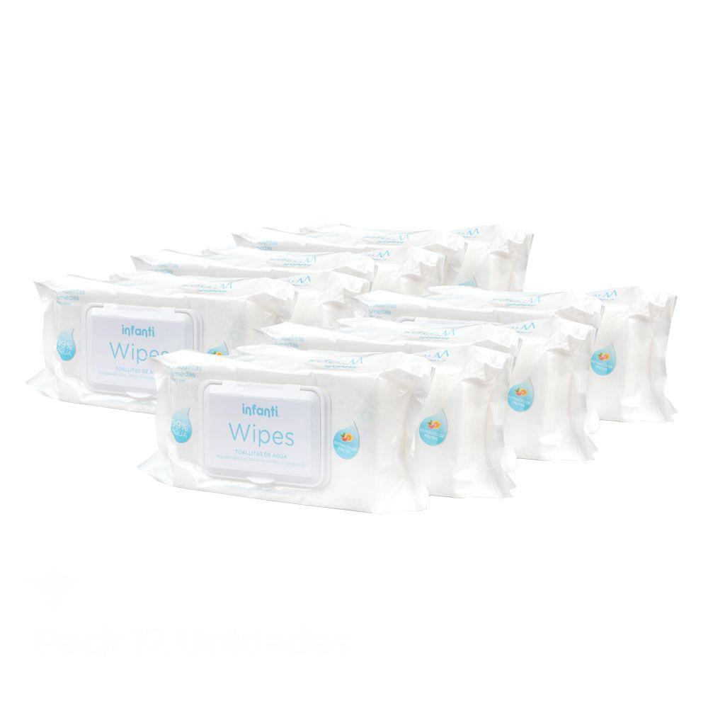 Caja 12 Toallas Húmedas Water Infanti-2