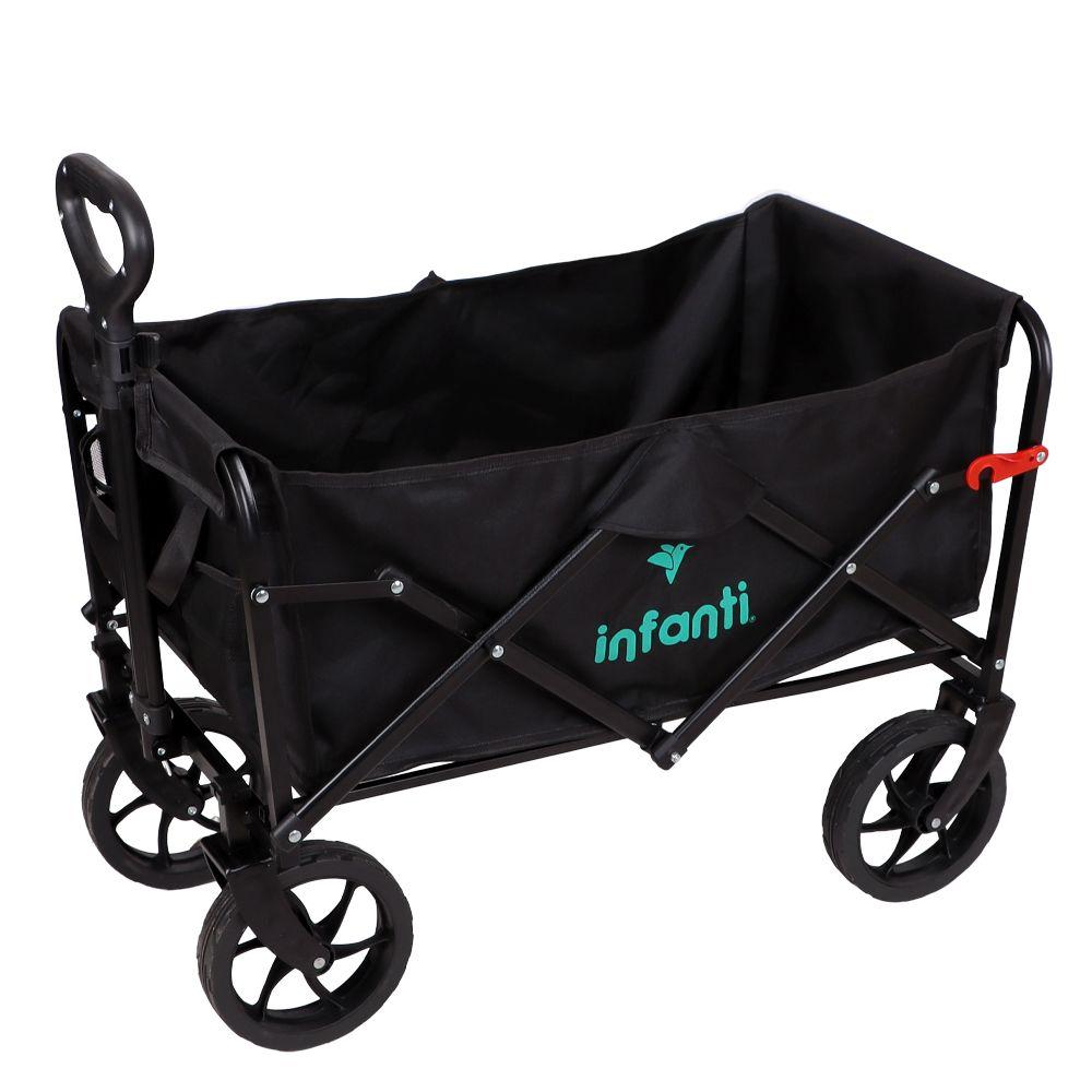 Carrito Plegable Organizador Negro Infanti-3