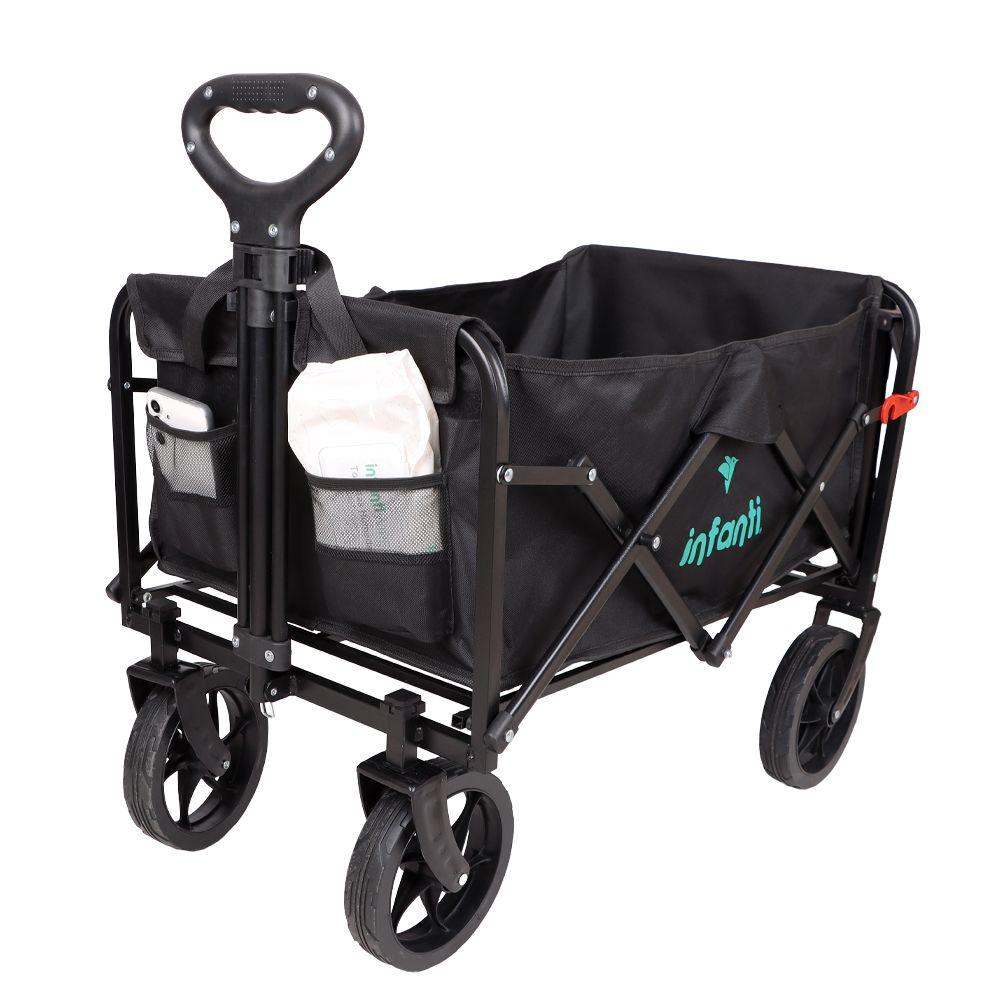 Carrito Plegable Organizador Negro Infanti-4