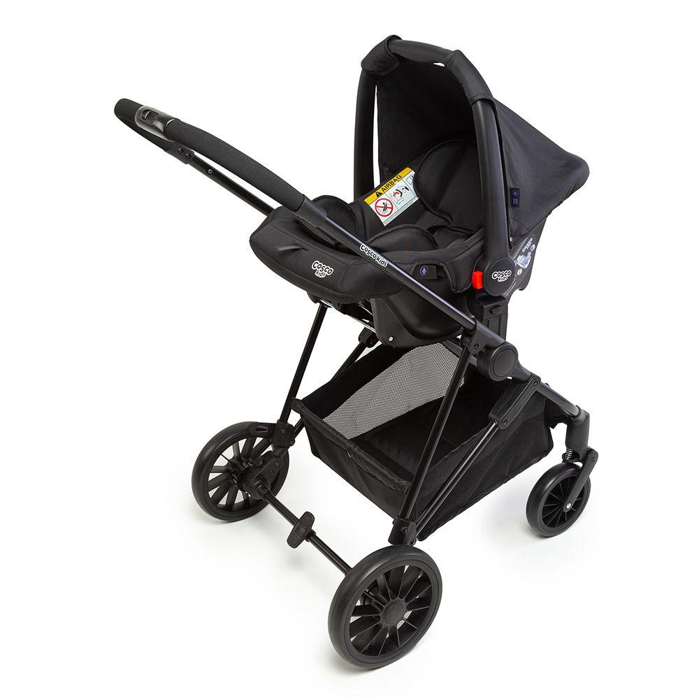 Coche Travel System Lummy Black Cosco-6