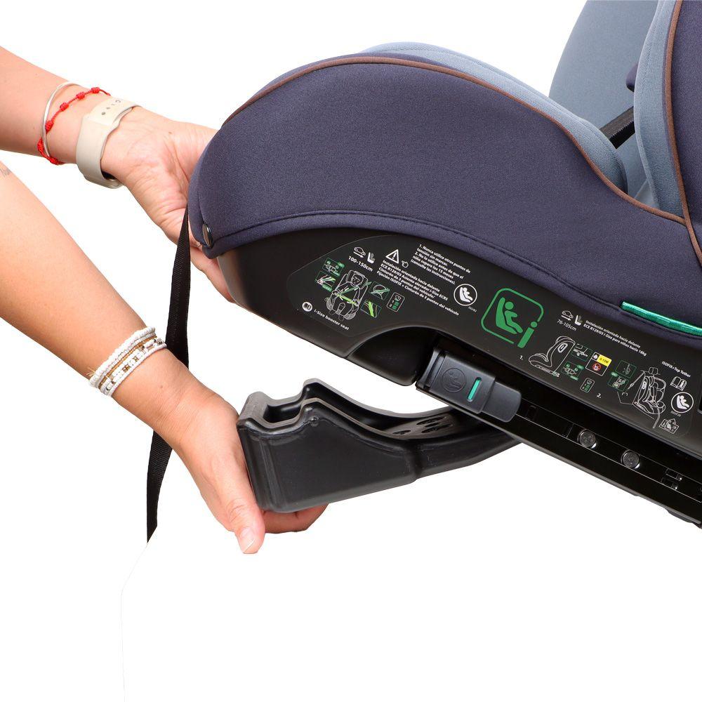 Silla Auto Combinada Viaggio Fix Navy Infanti-7