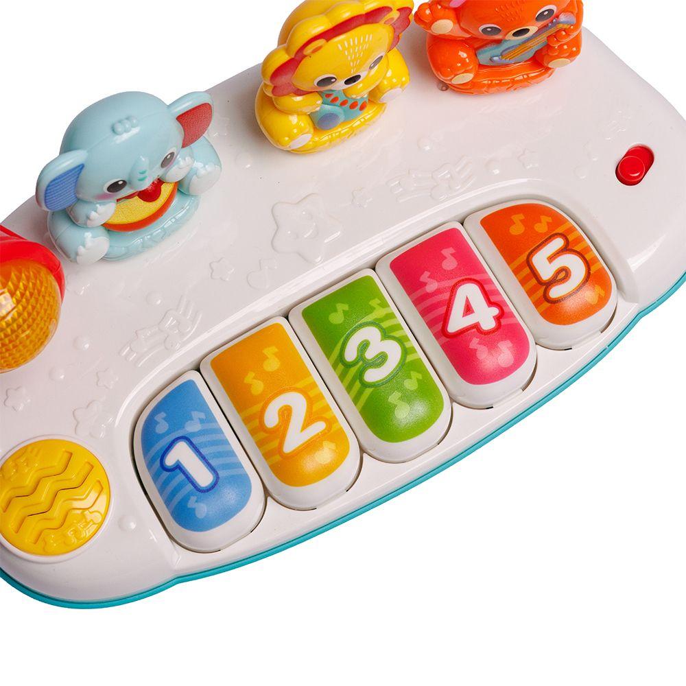 Piano Musical Baby Jungle Pals Infanti-3