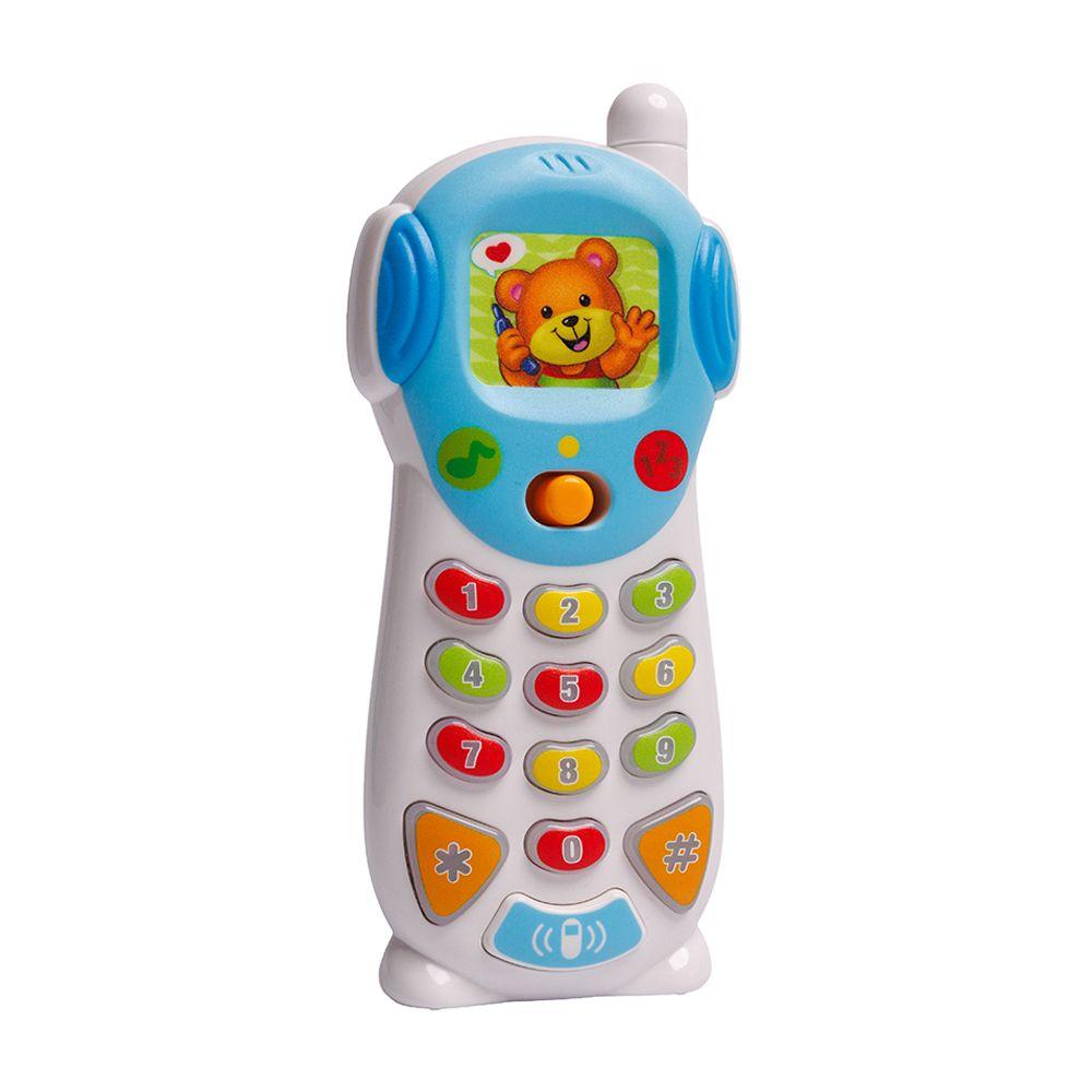 Telefono Interactivo Con Luz Y Sonido Infanti-0