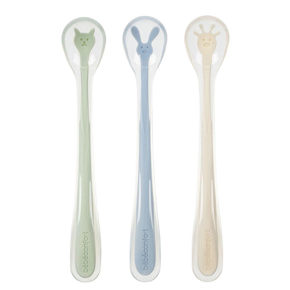 Pack 3 Cucharas De Silicona Bebe Confort-0