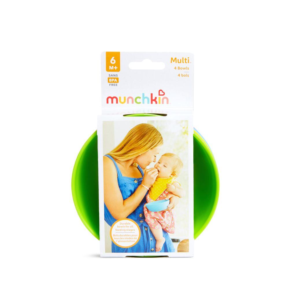 Set Multi Bowls - 4pk Munchkin-3