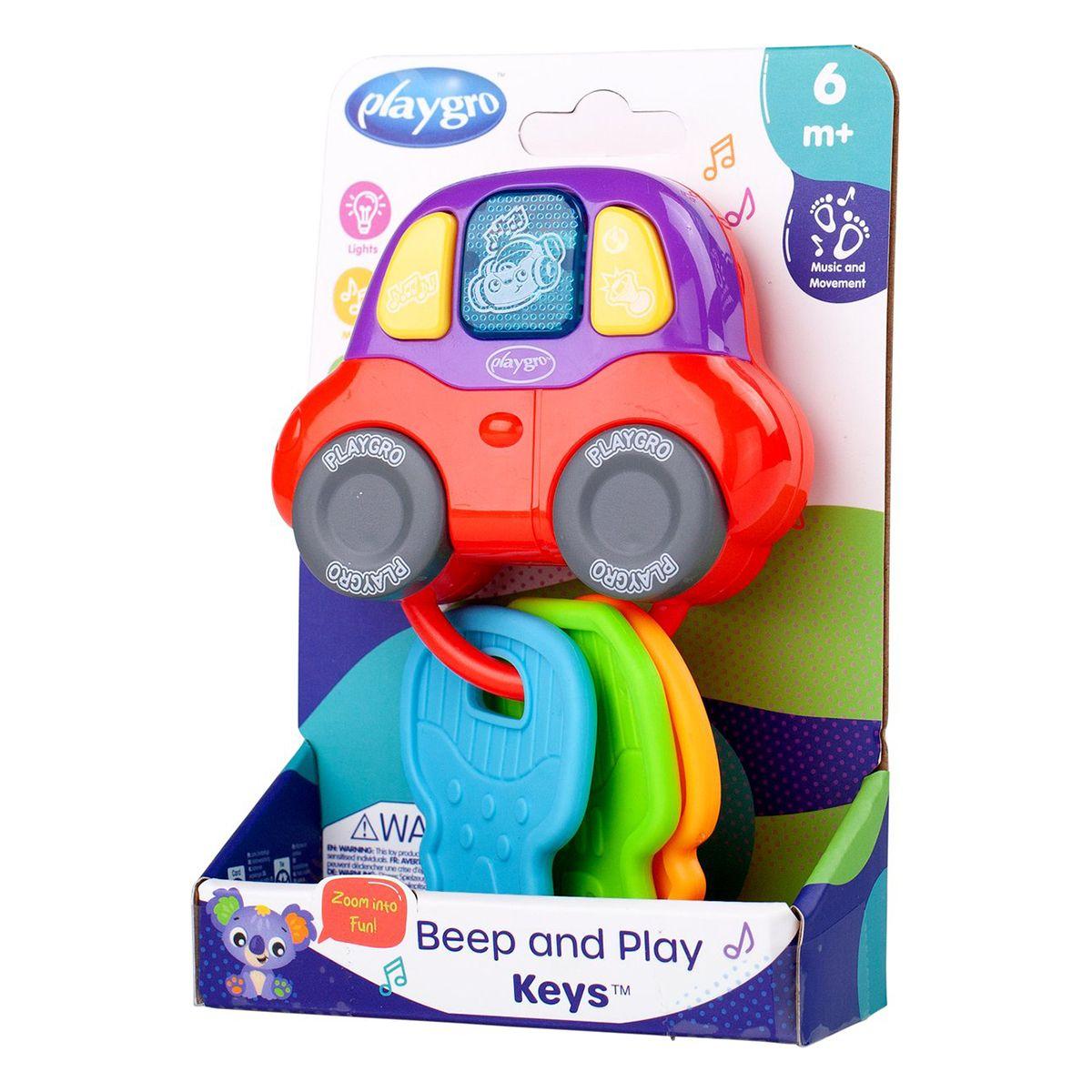 Sonajero Llaves Beep And Play Playgro-2