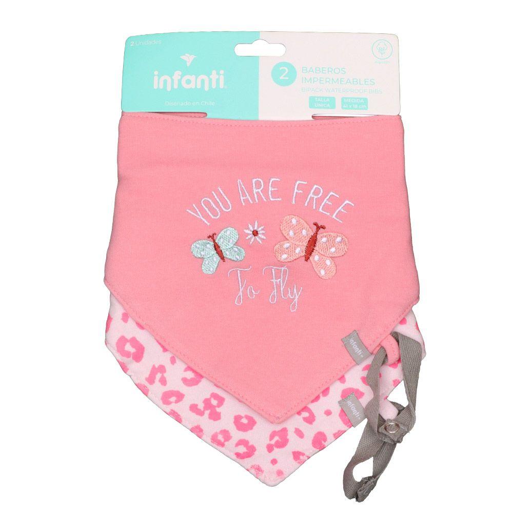 Bipack Baberos Impermeables Niña Infanti-4