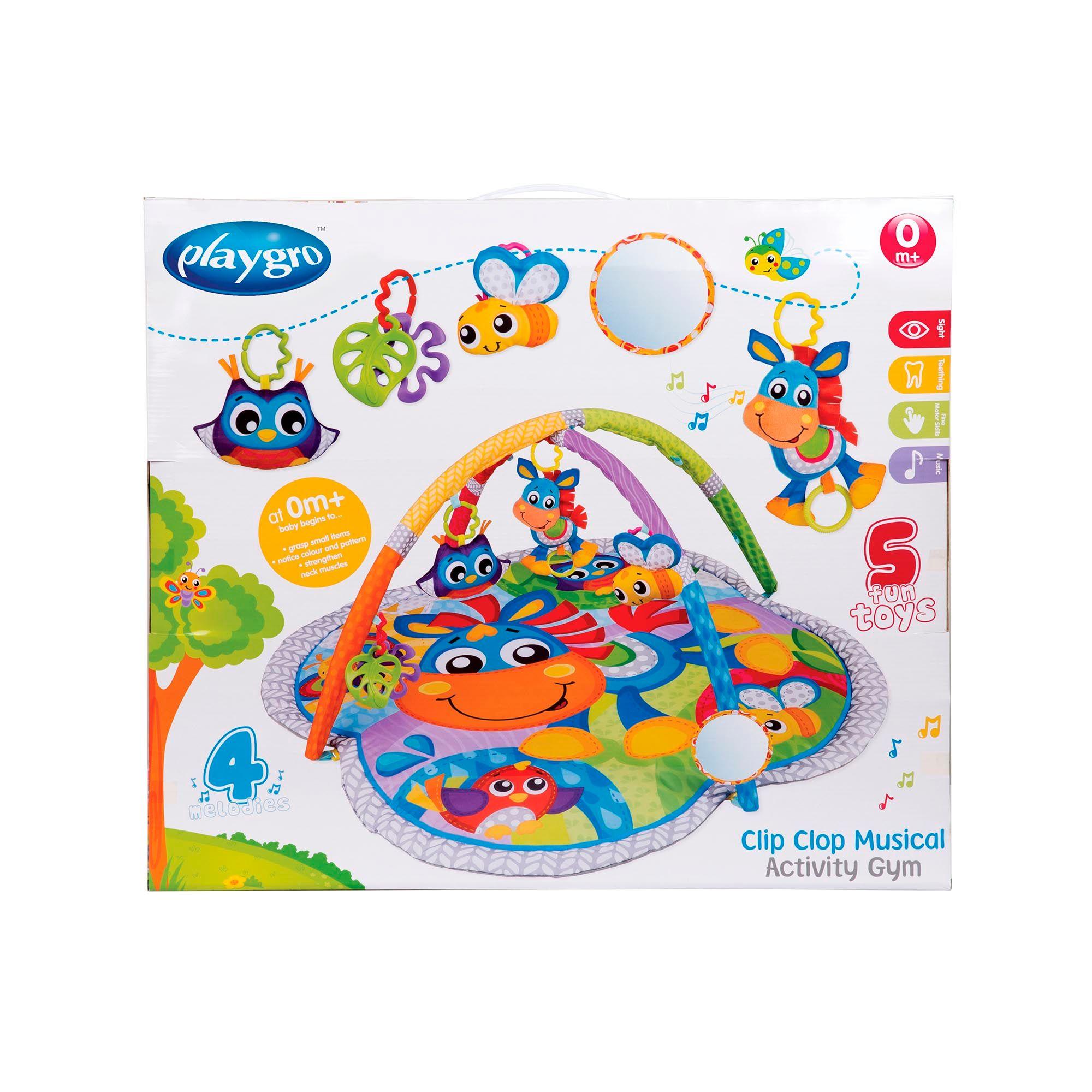 Gimnasio Clip Clop Activity Gym Playgro-5