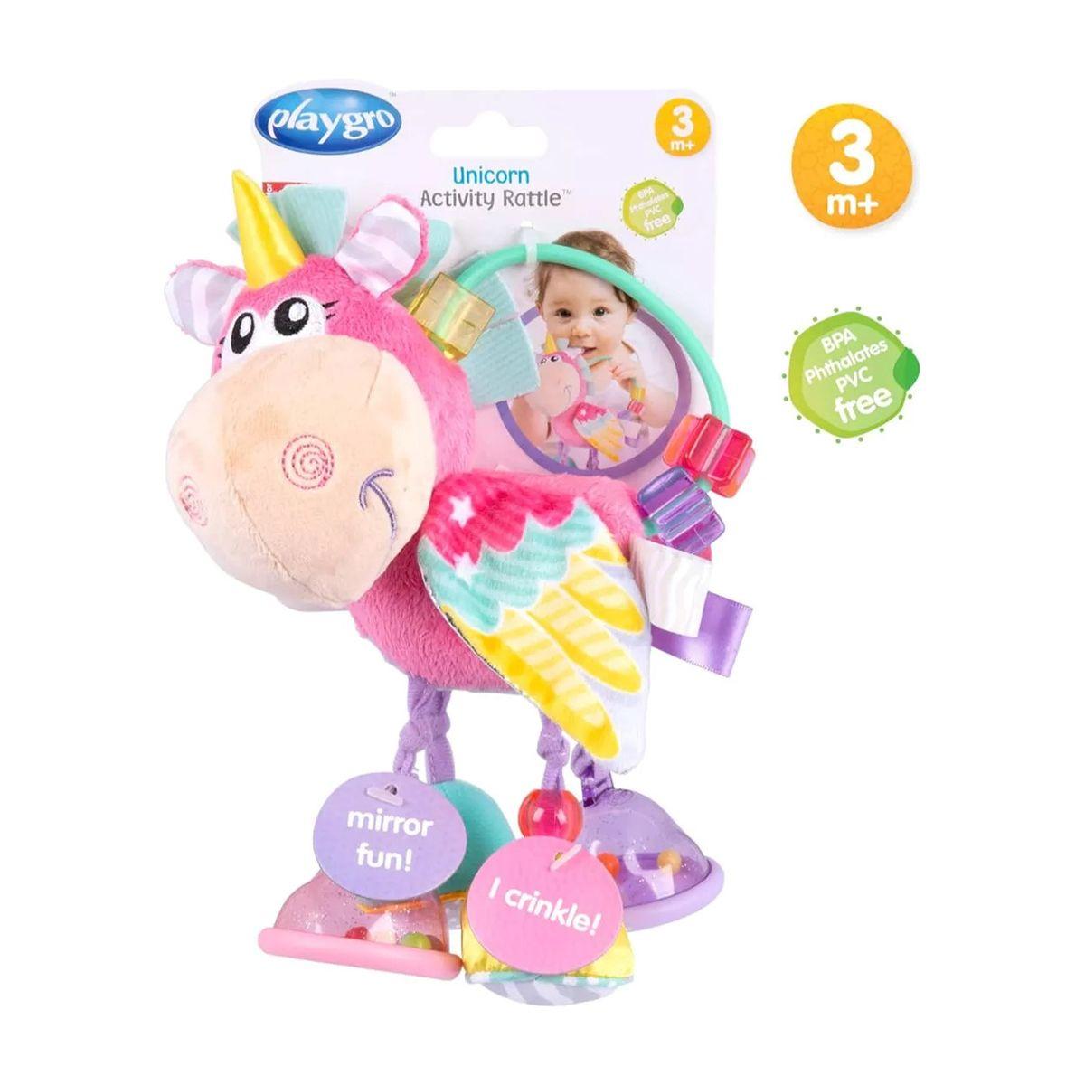 Sonajero Unicornio Actividades Playgro-5