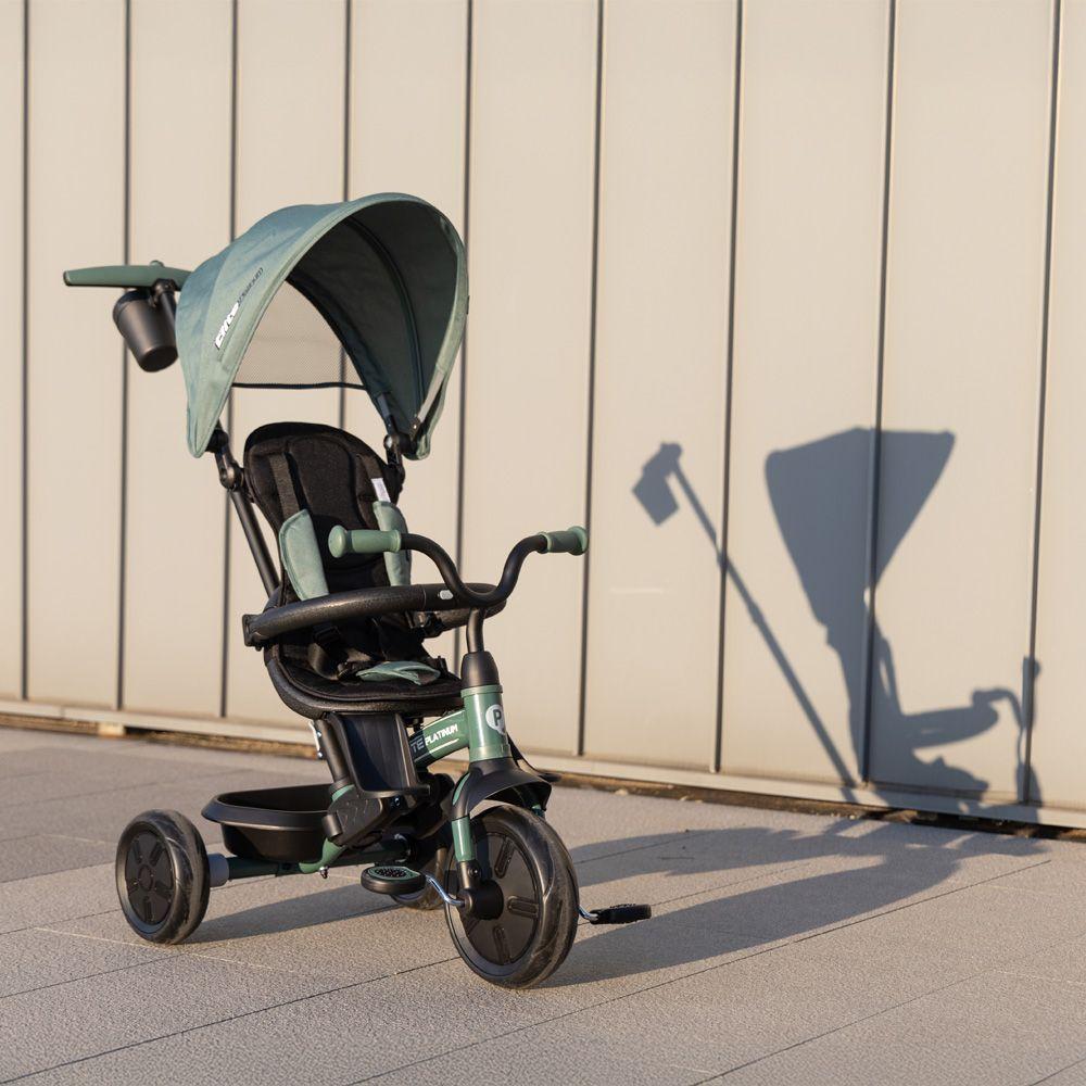 Triciclo Elite Platinum Verde Qplay-4