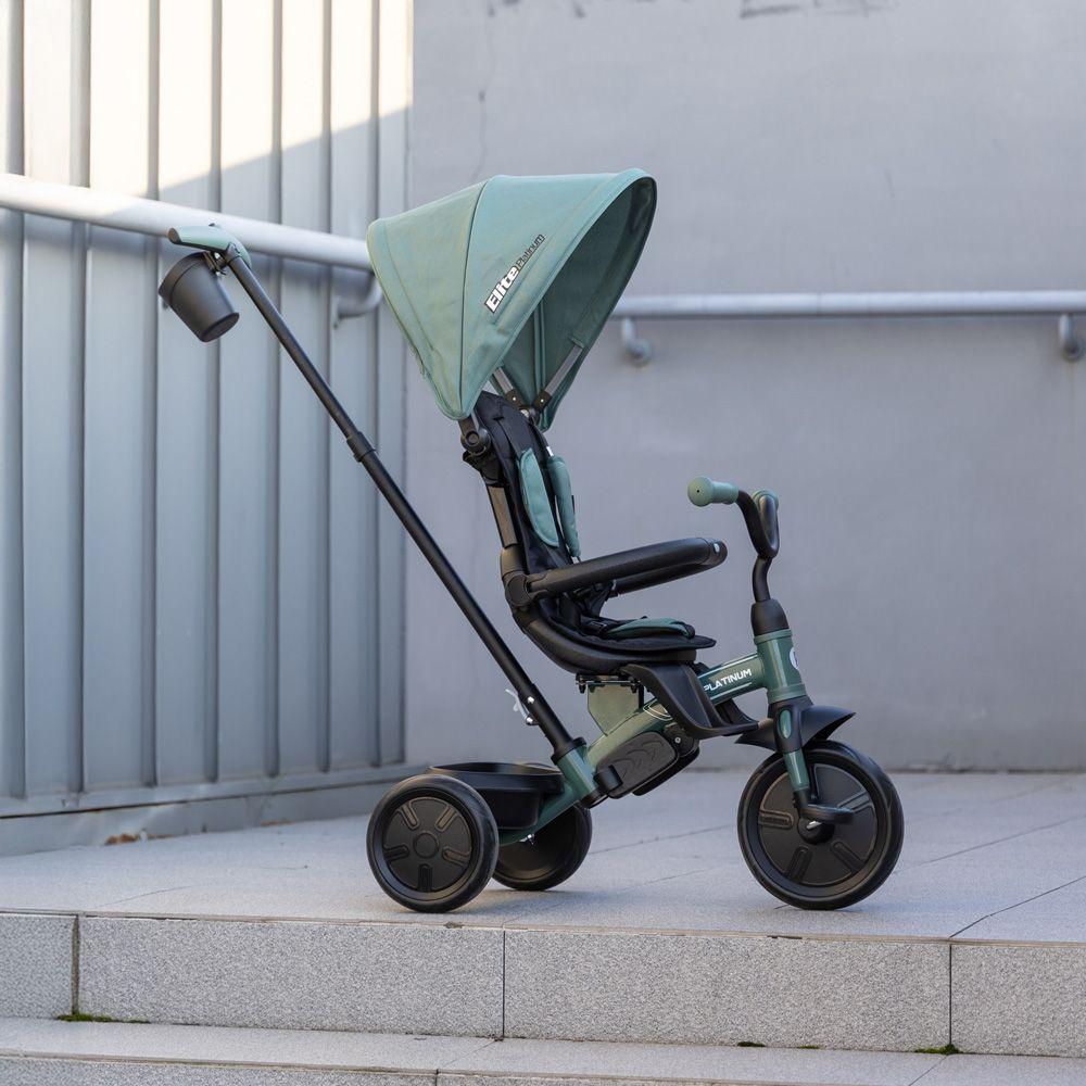 Triciclo Elite Platinum Verde Qplay-5