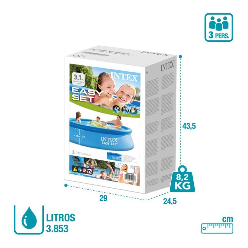 Piscina Easy Set 305x76 cm Intex-5