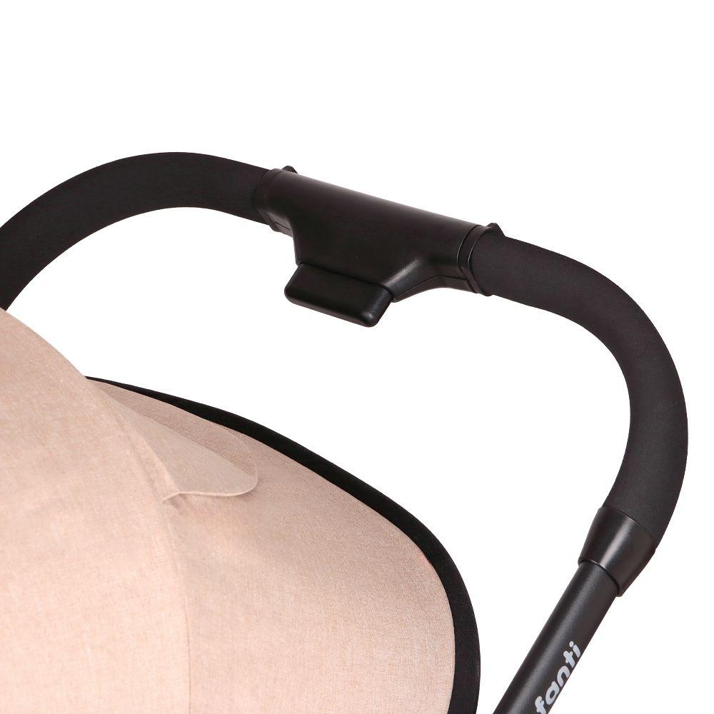 Coche Travel System Bari Beige Melange Infanti-6