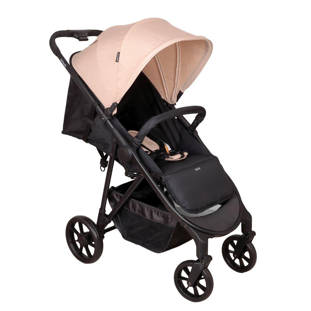 Coche Travel System Bari Beige Melange Infanti-2