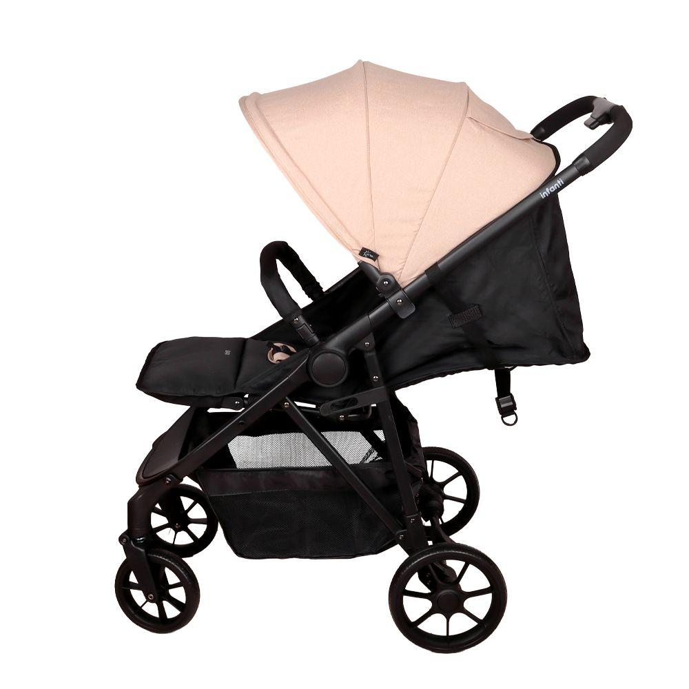 Coche Travel System Bari Beige Melange Infanti-5