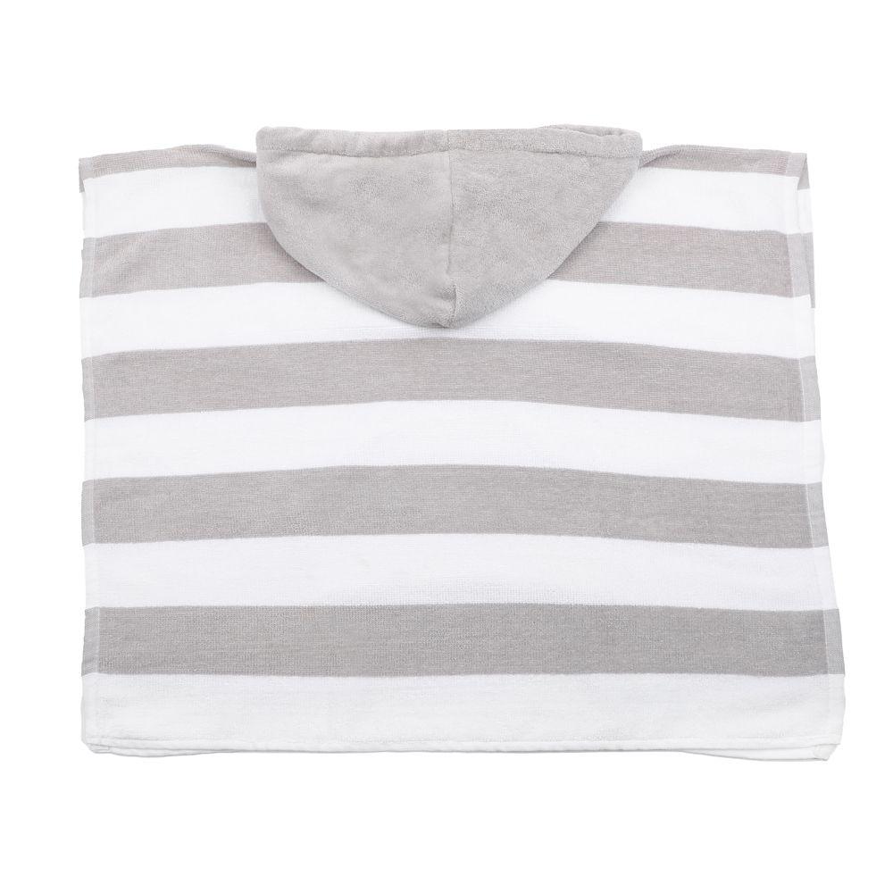 Toalla con Capucha Gris Infanti-2