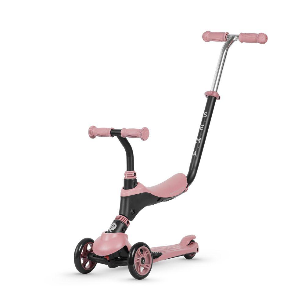 Scooter Sema 5 en 1 Rosado Qplay-3