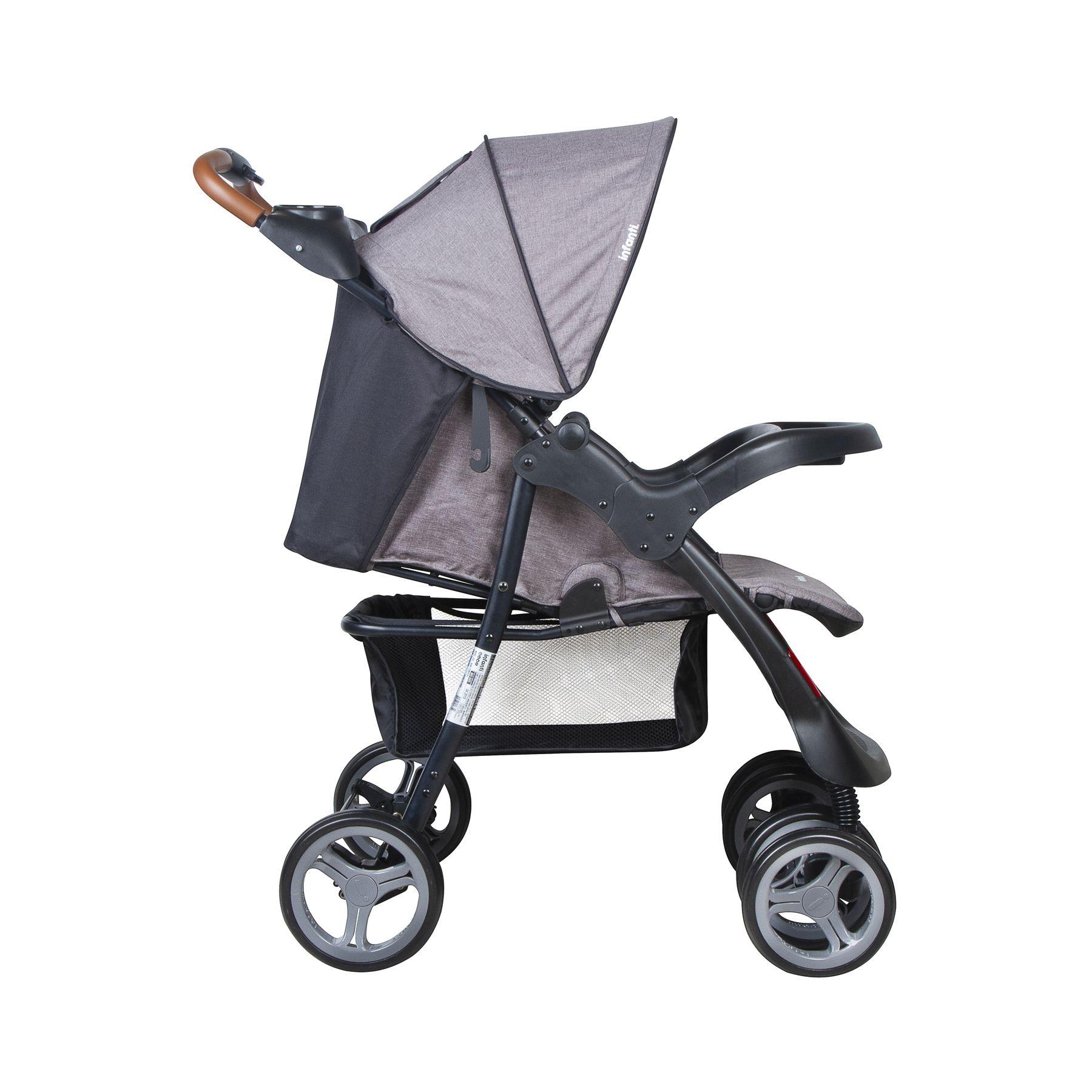 Coche Travel System Pompeya Grey Infanti-2