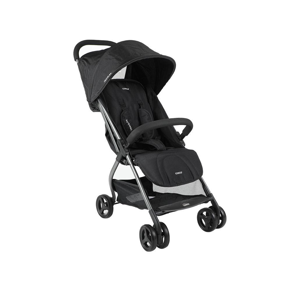 Coche Paseo Traveler Negro Cosco-0