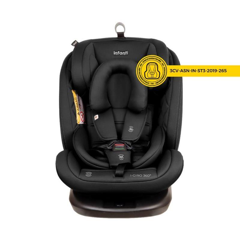 Silla de Auto Convertible I-Giro 360° Black Infanti-1