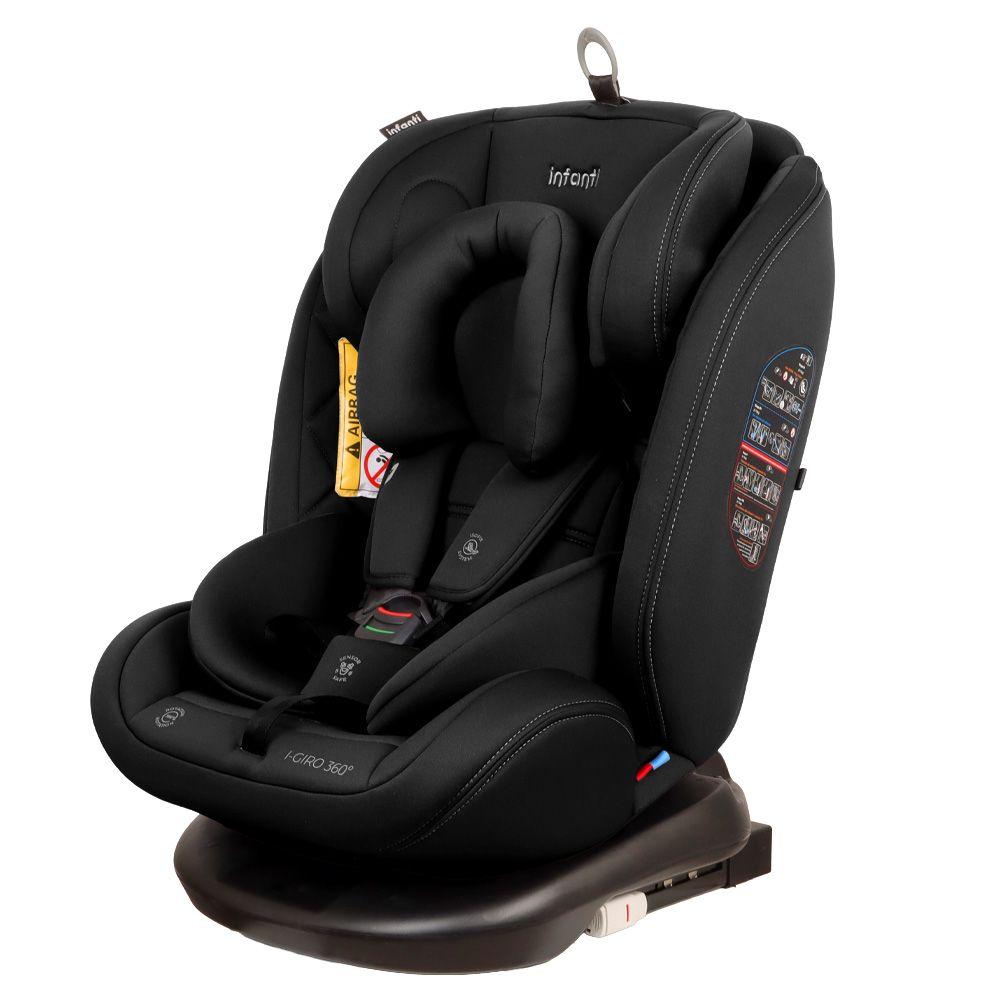 Silla de Auto Convertible I-Giro 360° Black Infanti-2