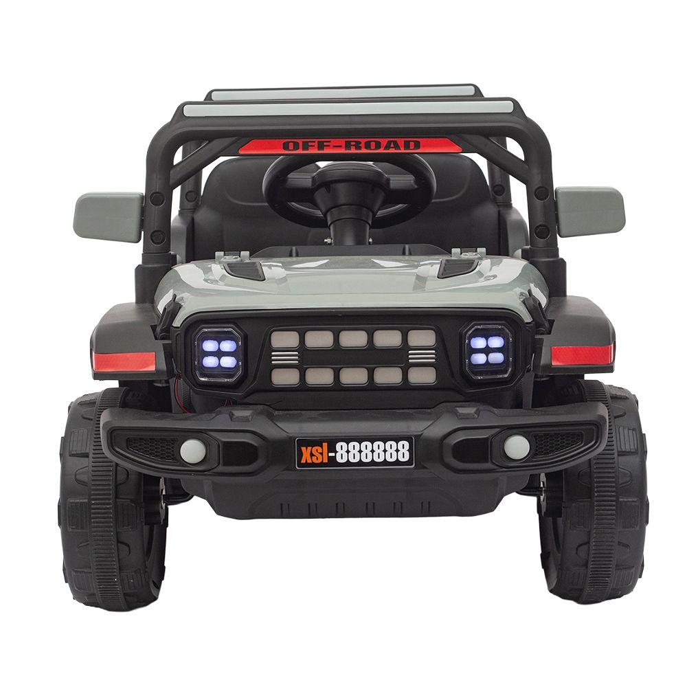 Auto Eléctrico 4x4 Gris 12v Infanti-1