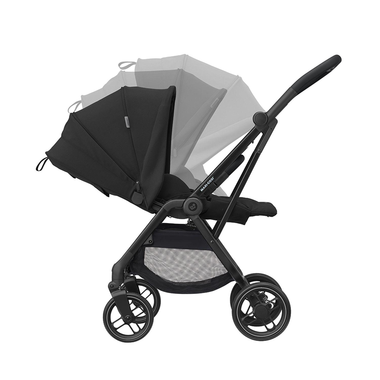 Coche Paseo Leona 2 Essential Black Maxi Cosi-4