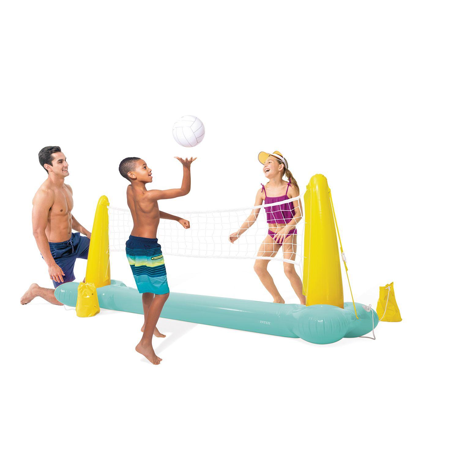 Juegos De Piscina Juego Volleyball Inflable Intex-3
