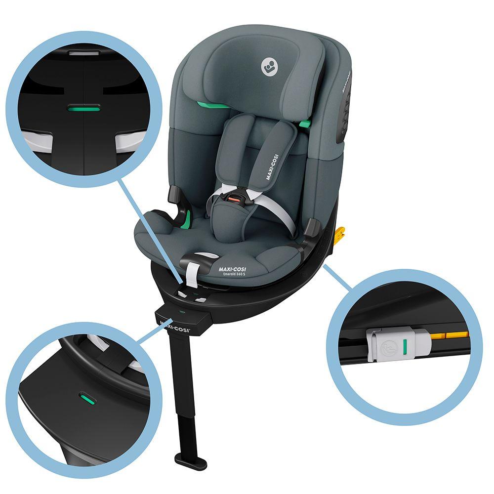 Silla de Auto Convertible Emerald S Tonal Graphite Maxi Cosi-2