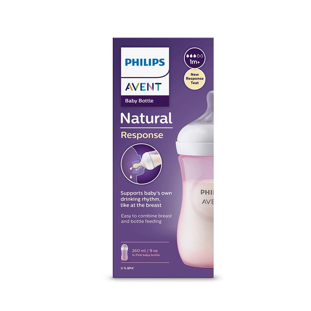 Mamadera Natural 3.0. 260ml PP Pink Philips Avent-5