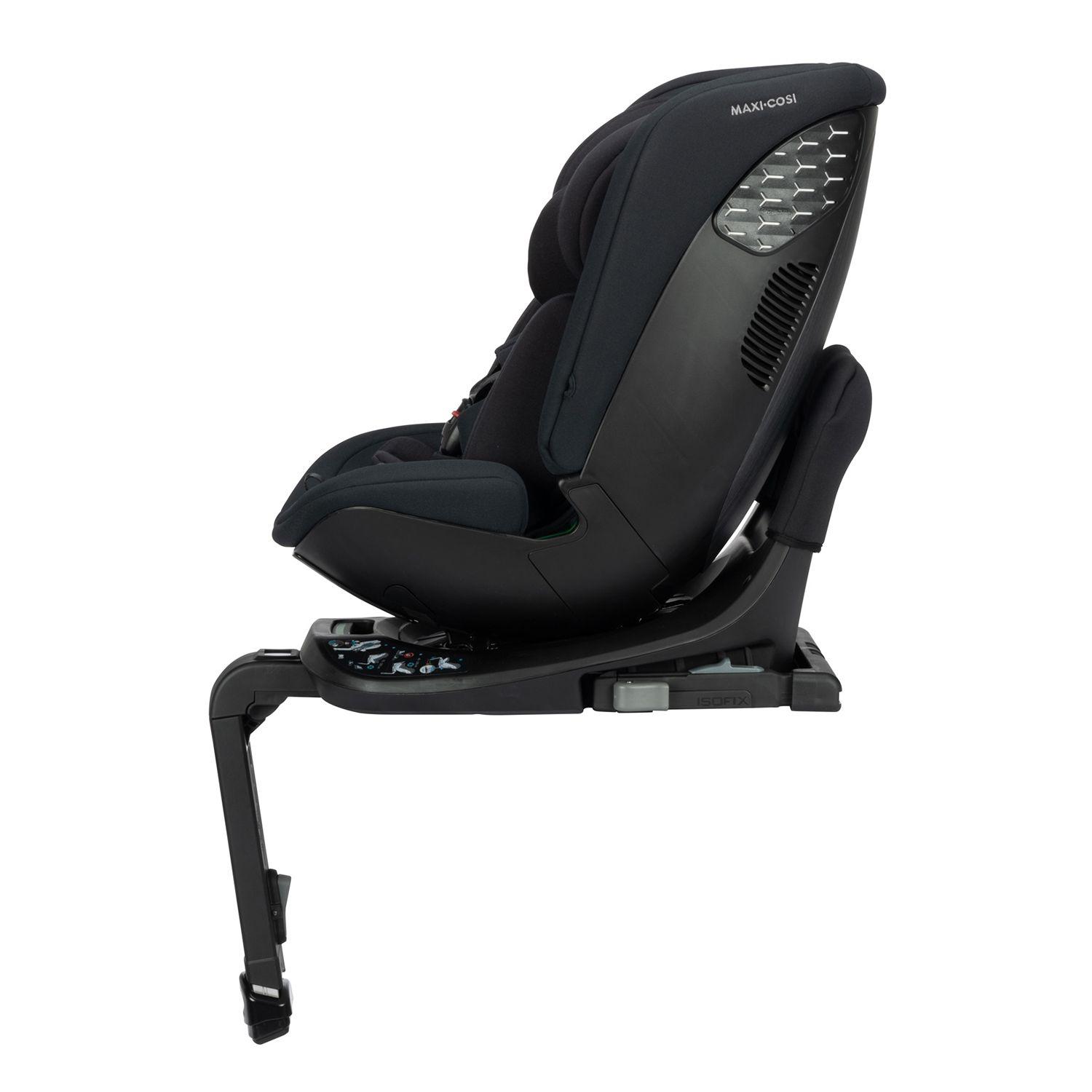 Silla Auto Convertible Spinel 360° Plus O12 Authentic Black-2