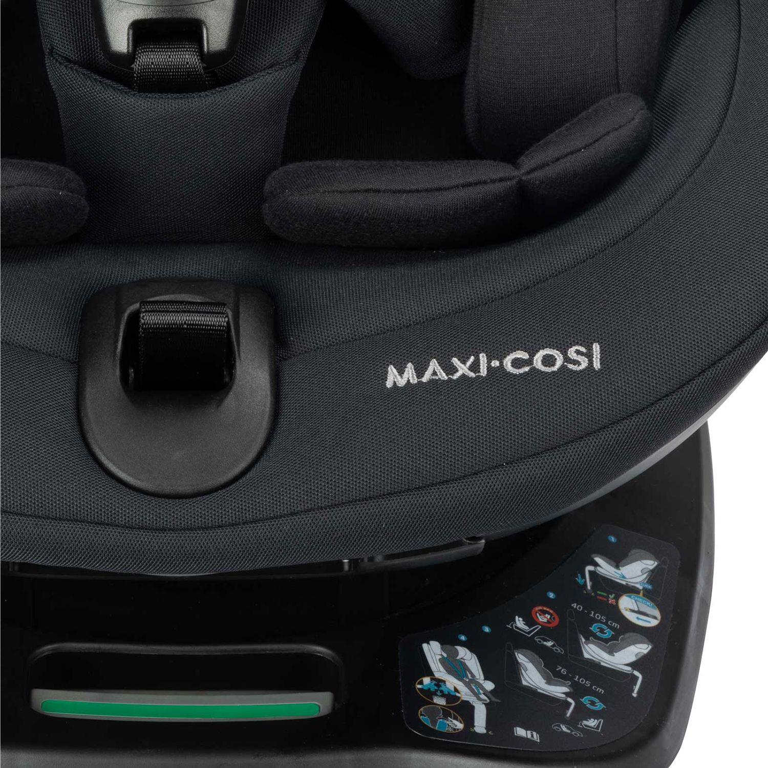 Silla Auto Convertible Spinel 360° Plus O12 Authentic Black-6