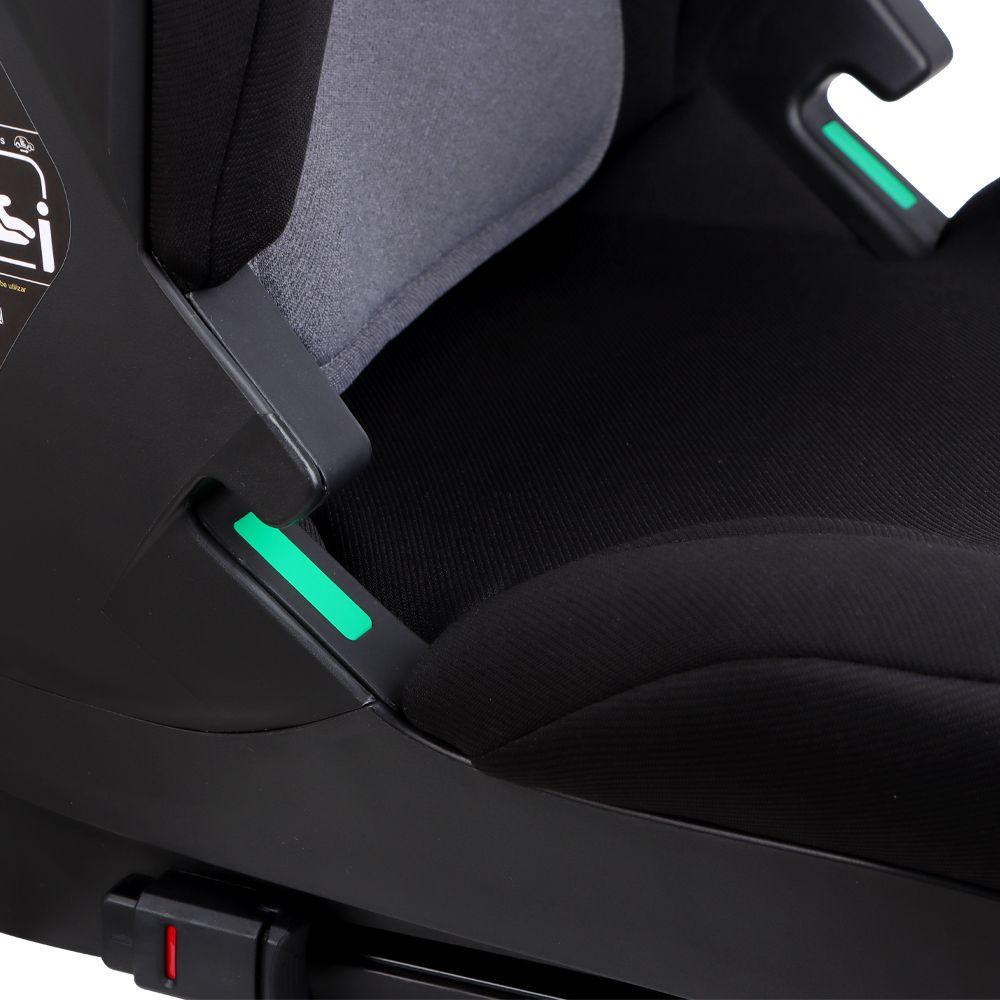Silla Auto Butaca Premium Isofix Plus Negro Infanti-6