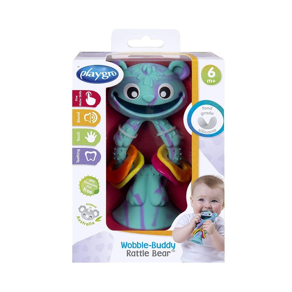 Juguete de Mesa Happy Wooble Bear Playgro-4